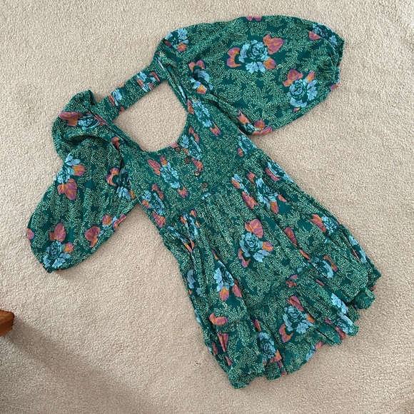 Colorful Patterned Dress - Picture 2 of 4